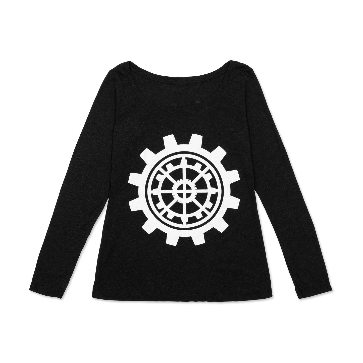 BoomBox Vintage Longsleeve T-Shirt - Black
