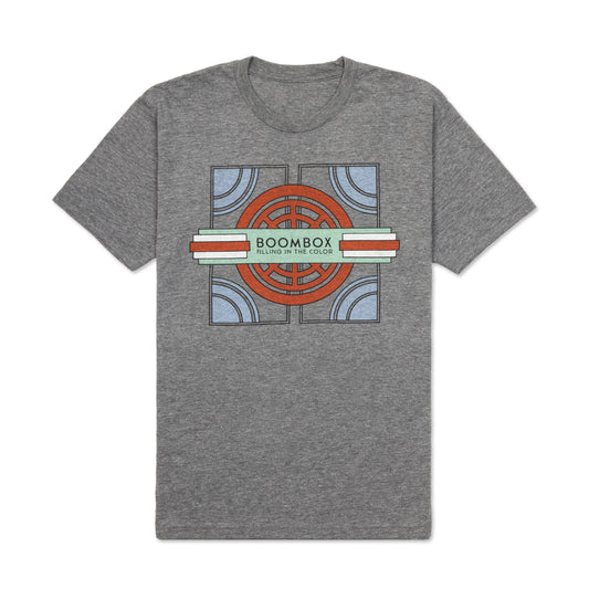 BoomBox Filling in the Color T-Shirt - Grey