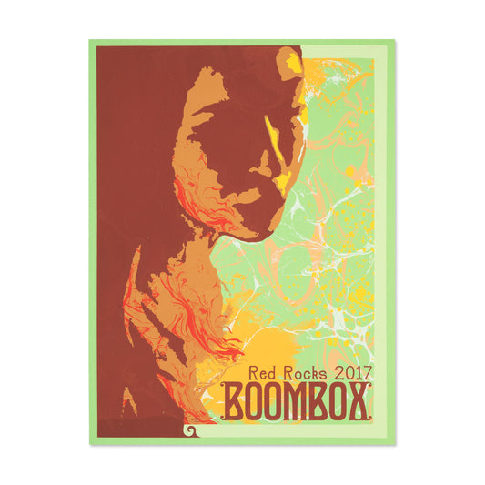 BoomBox Red Rocks 2017 Poster