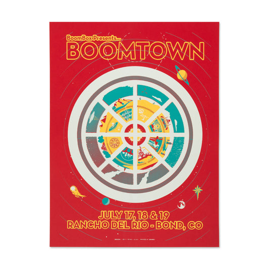 BoomBox Boomtown Poster Ranco Del Rio