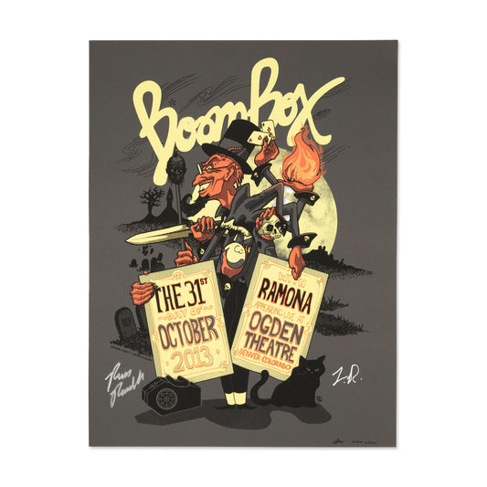BoomBox Ogden Theatre Poster
