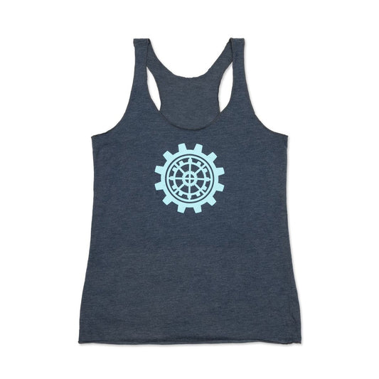 BoomBox Racerback Tank - Indigo